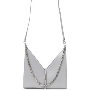 Givenchy Gray Crossbody Bag with Silver Chain